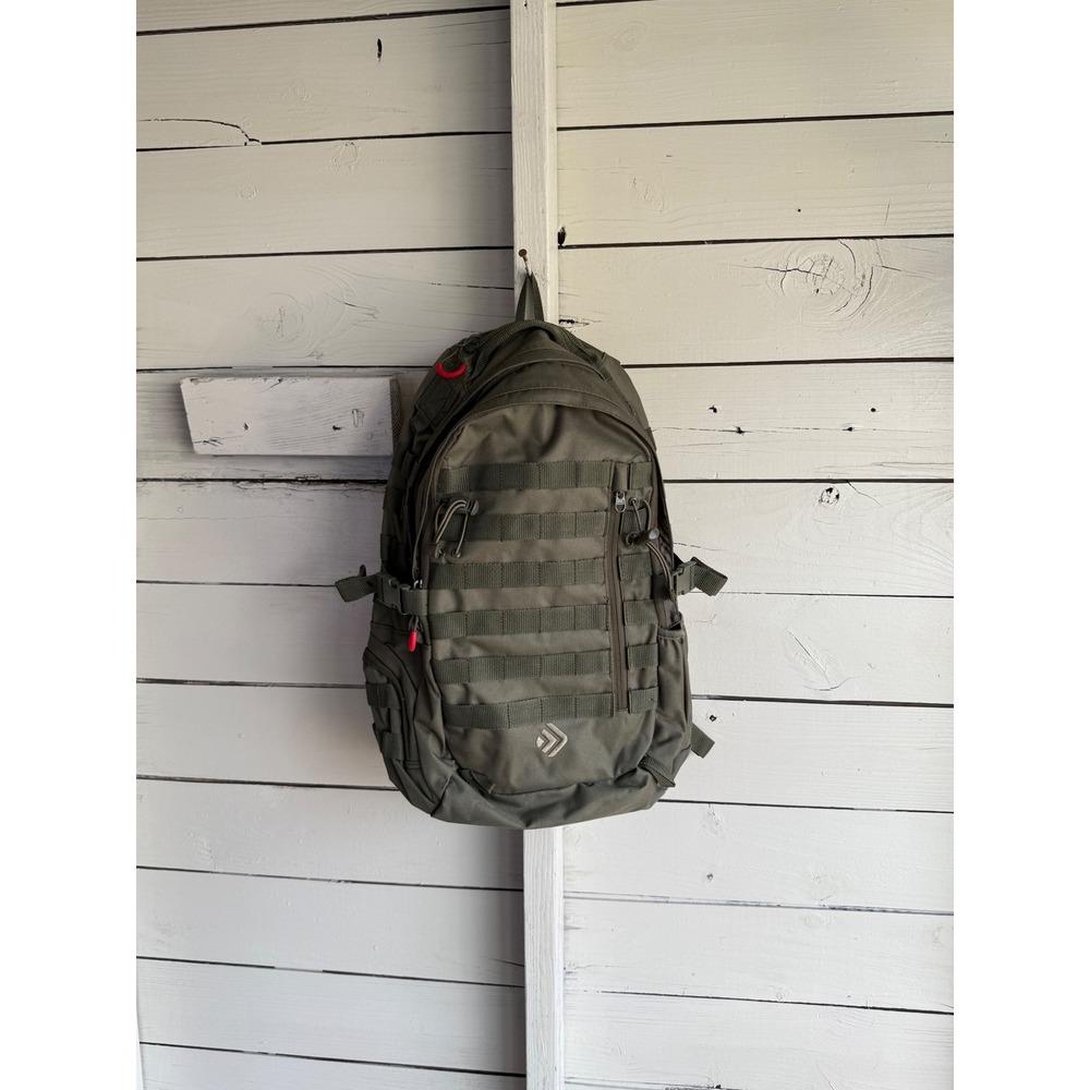 Outdoor Products Tactical Backpack Olive Green MOLLE Daypack Hiking Rucksack